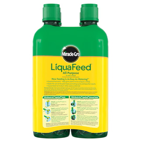 Miracle-Gro LiquaFeed (Liquid) 4-Pack Refills 8-fl oz Liquid All-purpose Food