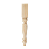 Waddell 2.25-in x 15-in Country Pine End Table Leg