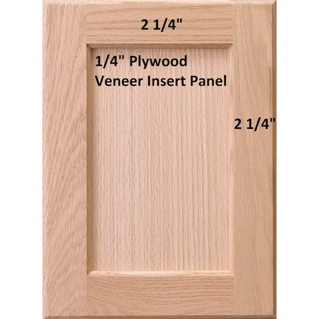 SABER SELECT 13-in W x 22-in H Unfinished Square Base Cabinet Door (Fits 15-in base box)