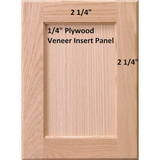 SABER SELECT 13-in W x 22-in H Unfinished Square Base Cabinet Door (Fits 15-in base box)