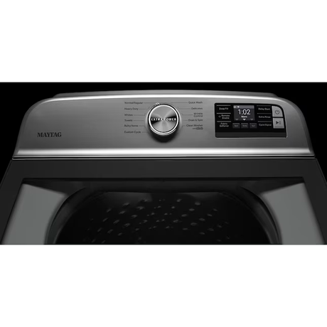 Maytag Smart Capable 4.7-cu ft High Efficiency Agitator Smart Top-Load Washer (White)