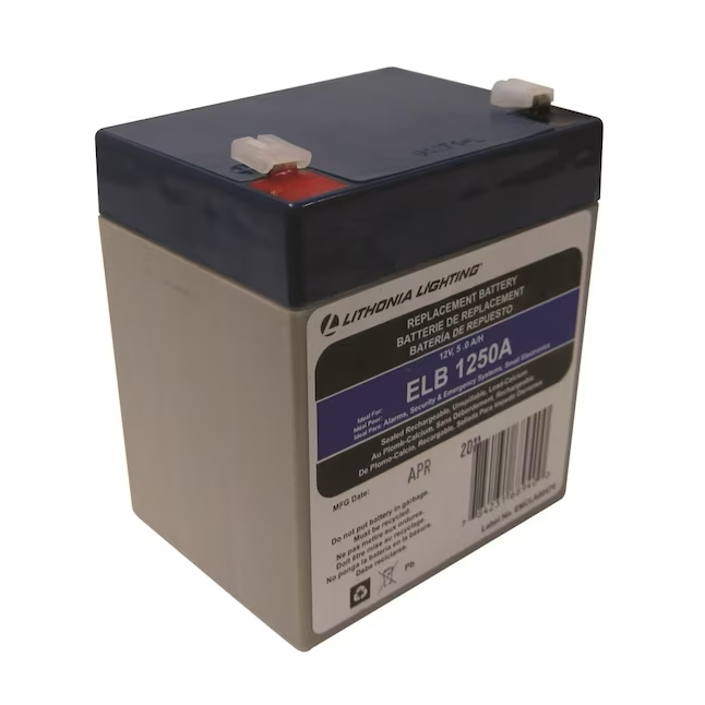 Lithonia Lighting Sealed Lead Calcium (Slc) Emergency Lighting Battery Pack