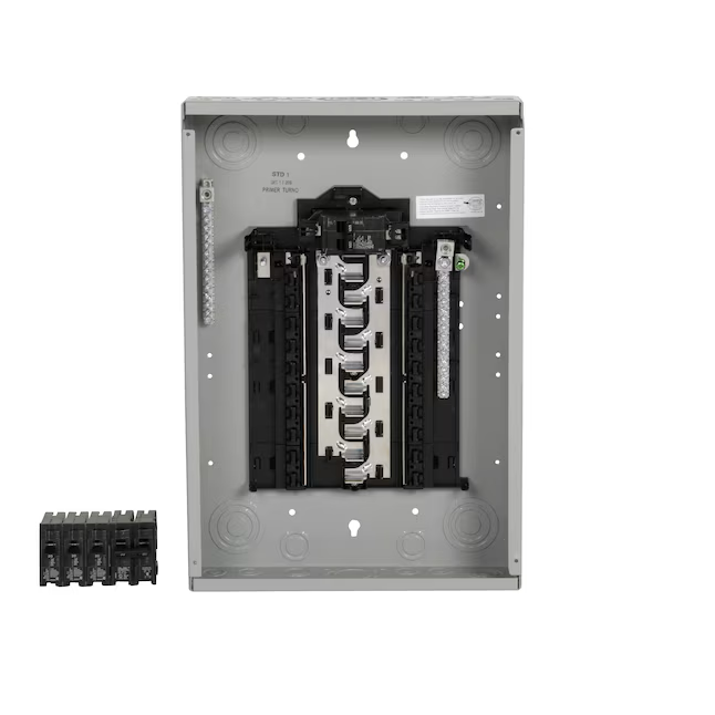 Siemens SN 100-Amp 20-Spaces 20-Circuit Indoor Main Breaker Plug-on Neutral Load Center (Value Pack)