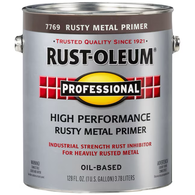 Rust-Oleum Professional Flat Rusty Metal Interior/Exterior Oil-based Industrial Enamel Paint (1-Gallon)