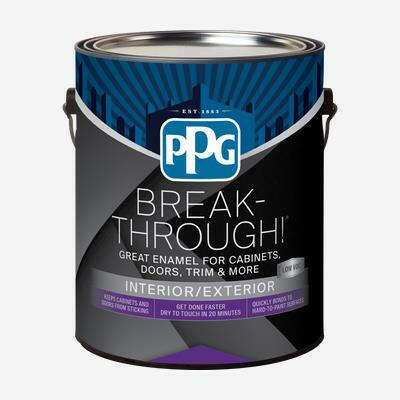 BreakThrough　ZeroVerge　BTZV60ISSUL PPG Break Through! Interior/Exterior Paint (Clear Gloss, 1-Gallon