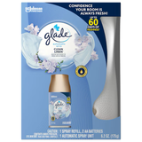 Glade Automatic Spray Kit 6.2-oz Clean Linen Device/Refill Air Freshener