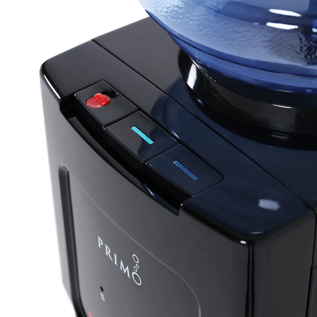 Primo Top Loading Black Top-loading Cold and Hot Water Cooler
