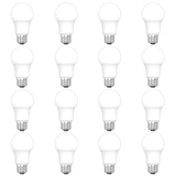 Utilitech A19 Bright White E26 Light Bulb (16-Pack)