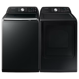 Samsung 7.4-cu ft Smart Electric Dryer (Brushed Black)