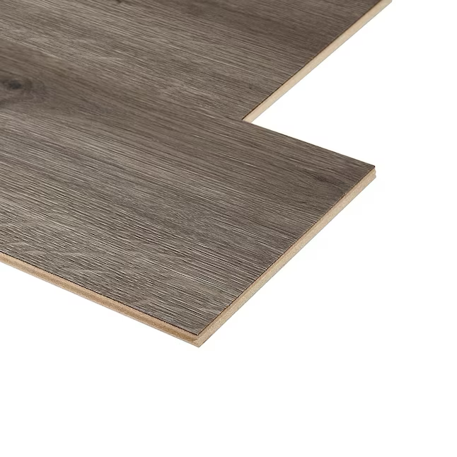 Pergo TimberCraft +WetProtect with Underlayment Attached Ruxin Oak 12-mm T x 7-1/2-in W x 47-1/4-in L Waterproof Wood Plank Laminate Flooring