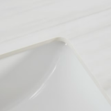 Allen + Roth Dolomiti Bianco 31-in White Sintered Stone Undermount Single Sink 3-Hole Bathroom Vanity Top
