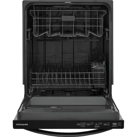 Frigidaire Top Control 24-in Built-In Dishwasher (Black) ENERGY STAR, 52-dBA