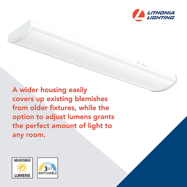 Lithonia Lighting 4-ft 5000-Lumen Cool White LED Wraparound Light
