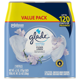Glade Automatic Refill 6.2-oz Clean Linen Refill Air Freshener (2-Pack)