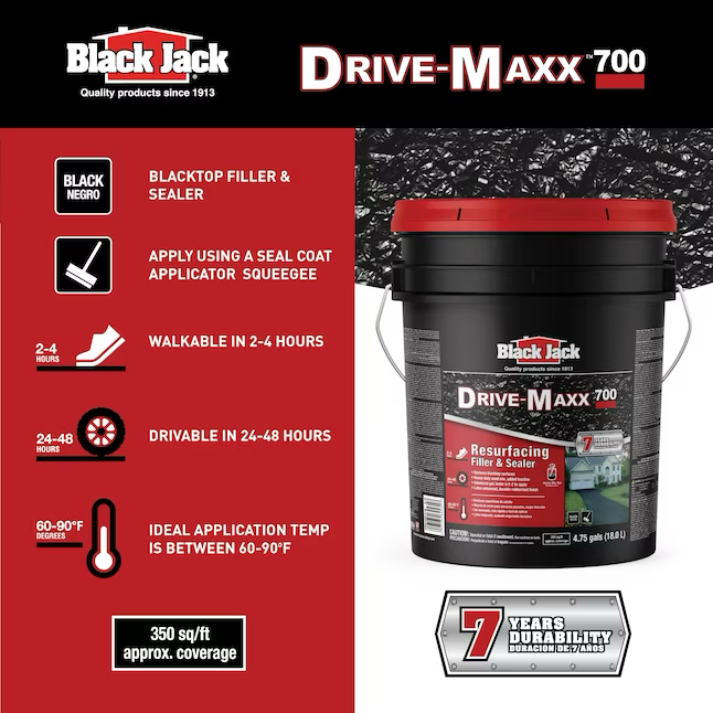 Black Jack Drive-Maxx 700 4.75-Gallon Asphalt Sealer