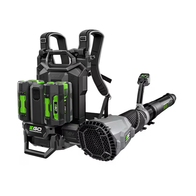 EGO POWER+ Commercial 56-volt 800-CFM 190-MPH Battery Backpack Leaf Blower 6 Ah (Battery and Charger Included)