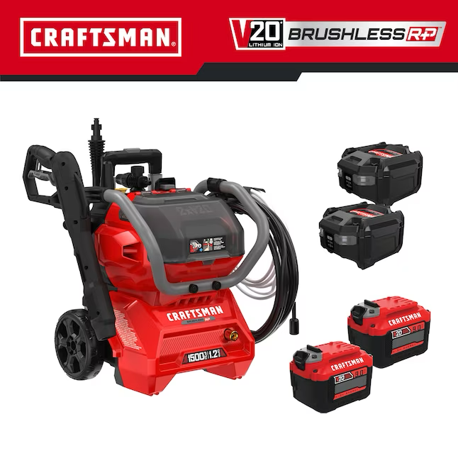 ah craftsman v60 battery CRAFTSMAN V20 1500 PSI Cold Water Battery Pressure