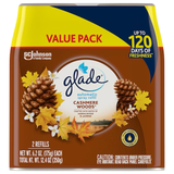 Glade Automatic Refill 6.2-oz Cashmere Woods Refill Air Freshener (2-Pack)