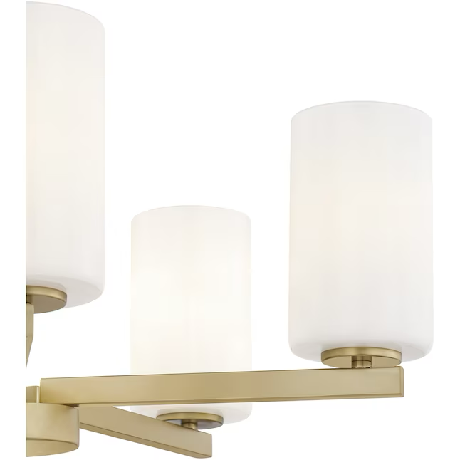 Quoizel Vista 5-Light Nouveau Gold Modern/Contemporary Damp Rated Chandelier