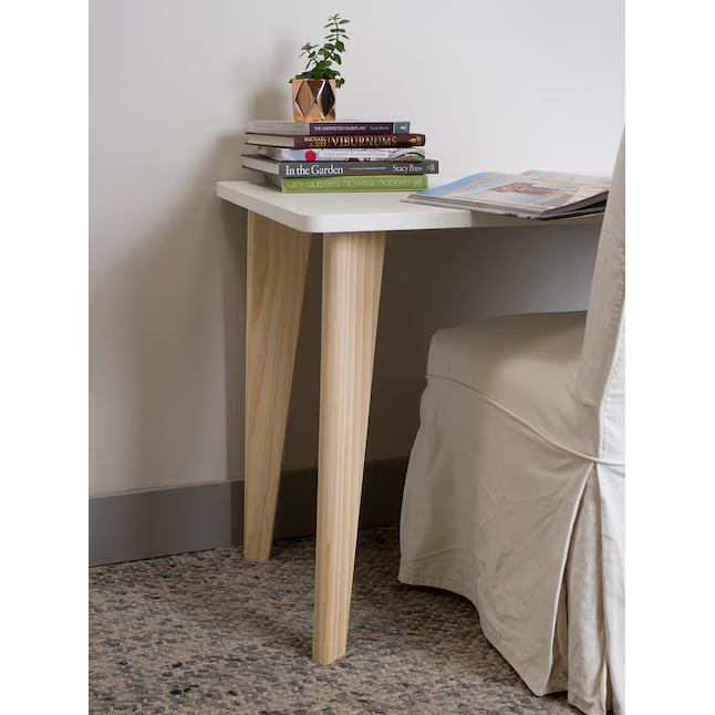 Waddell 1.5-in x 5-in Contemporary Pine Table Leg