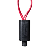 Hunter Replacement Solenoid for Underground Sprinkler Valves - Black, Heavy-Duty Plastic, 24-in Wire Leads