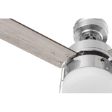 Harbor Breeze Vue 44-in Brushed Nickel Indoor Ceiling Fan with Light (3-Blade)