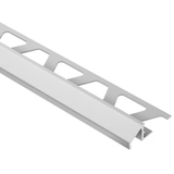 Schluter Systems Reno-U 0.375-in W x 98.5-in L Satin Anodized Aluminum Reducer Tile Edge Trim