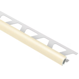 Schluter Systems Rondec 0.375-in W x 98.5-in L Sand Pebble PVC Bullnose Tile Edge Trim