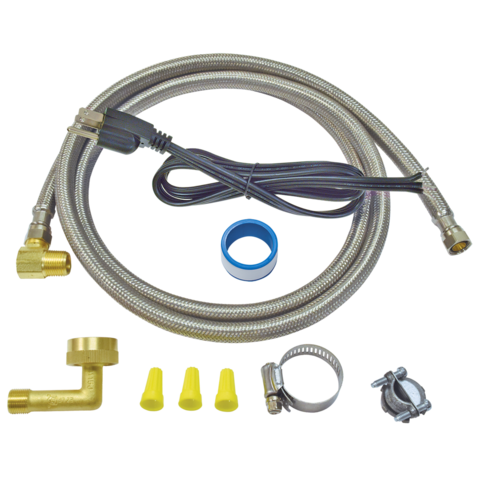 Eastman 6 ft. Dishwasher Installation Kit with Angle Cord