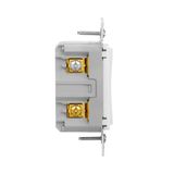 Eaton Wi-Fi Smart Single-pole/3-way LED Decorator Companion Dimmer, White/Light Almond/Ivory
