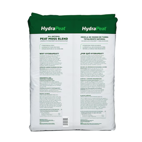 HydraPeat 1.1 Cu. Ft. Peat Moss Moisture Control