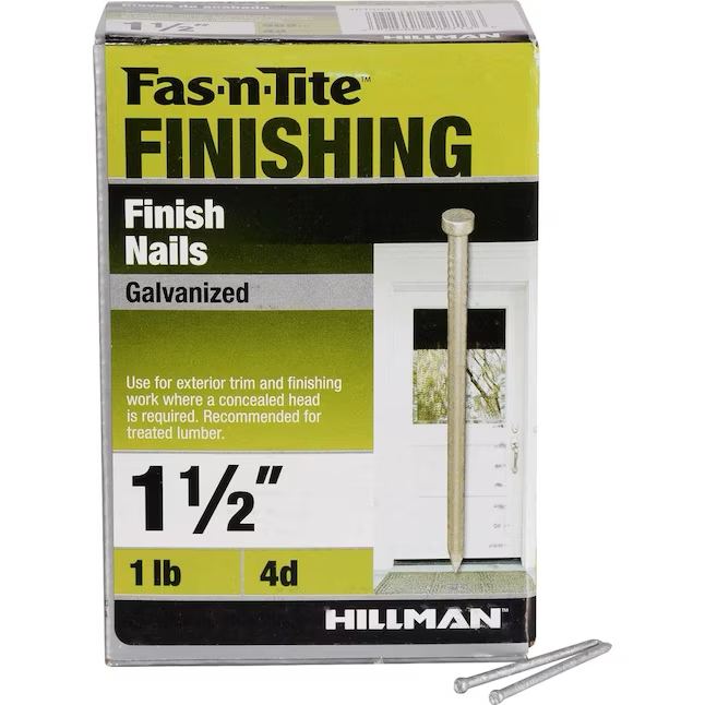Fas-n-Tite 1-1/2-in Galvanized Finish Nails