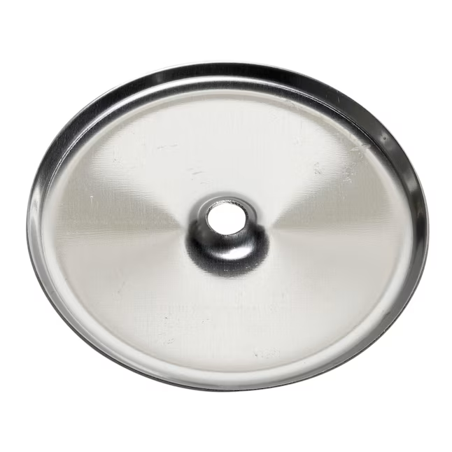 Oatey 4-in Stainless Steel Round Cover Plate