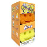 Scrub Daddy 6 Scrub Daddy Sponges + 1 Daddy Caddy