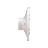 Eaton 660-Watt Plastic Keyless Ceiling Socket, White
