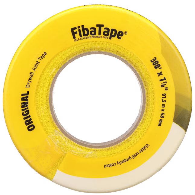 Saint-Gobain ADFORS FibaTape Standard Yellow 1.875-in x 300-ft Mesh Construction Self-adhesive Joint Tape