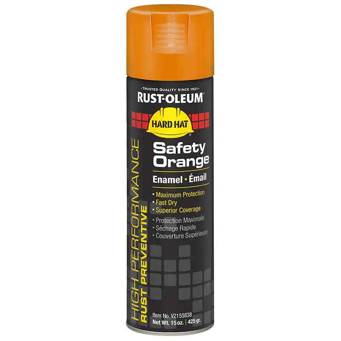 Rust-Oleum High Performance Safety Orange Spray Paint - 15oz
