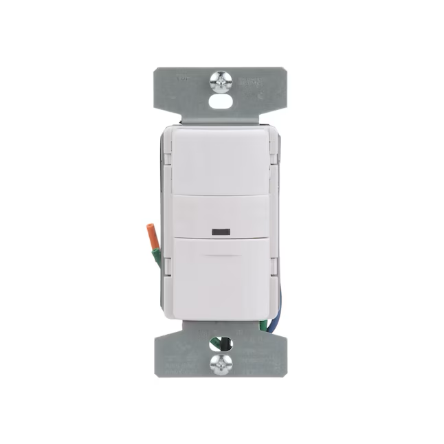 Eaton Single-pole/3-way 15-Amp Occupancy Motion Sensor Light Switch, White