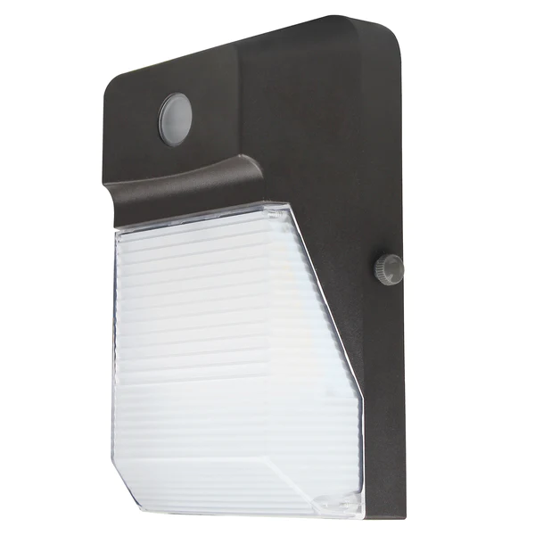 SABER SELECT 18W LED Wall Pack Light Fixture with Dusk-to-Dawn Photocell Sensor