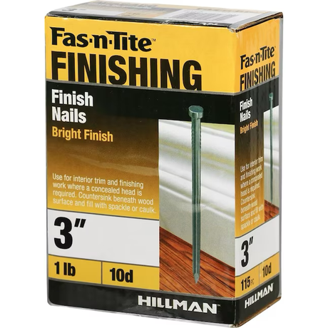Fas-n-Tite 3-in Bright Finish Nails