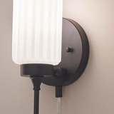 Kichler Thelma 5-in W 1-Light Matte Black Wall Sconce