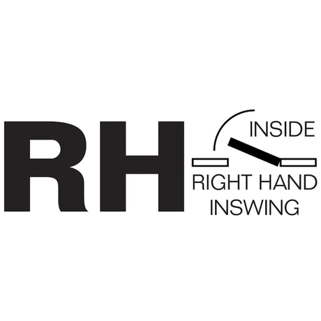 RELIABILT 36-in x 80-in Flush Hollow Core Primed Hardboard Right Hand Inswing Single Prehung Interior Door