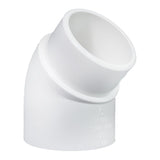 Charlotte Pipe 2-in 45-Degree Schedule 40 PVC Street Elbow