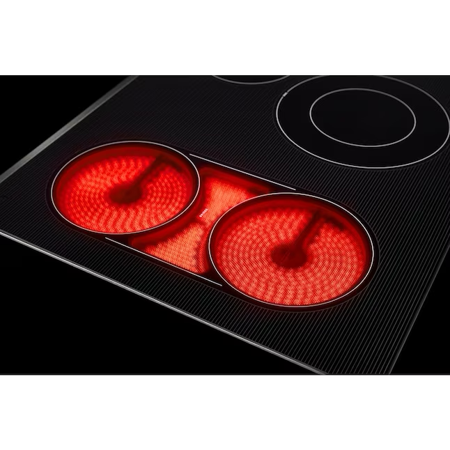 Maytag 30-in 4 Elements Smooth Surface (Radiant) Stainless Steel Electric Cooktop