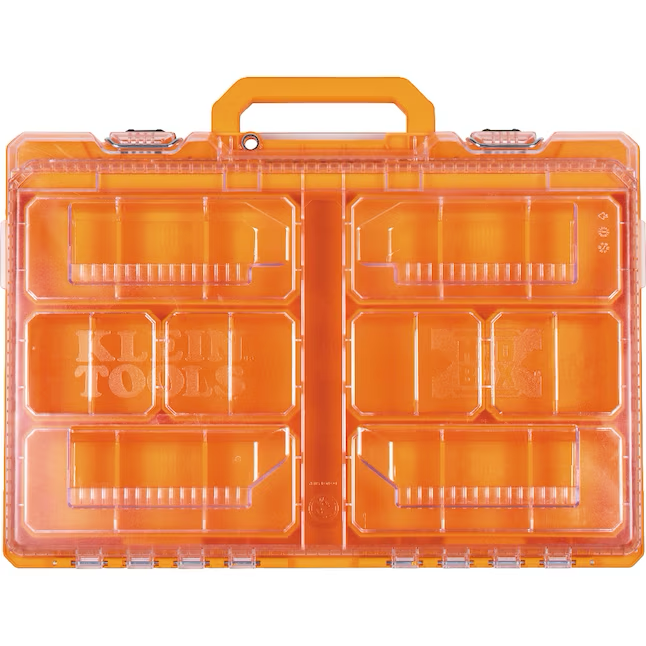 Klein Tools 12-in Orange Tool Box