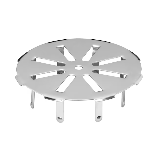 Oatey 4-in Snap-in Round Stainless Steel Strainer