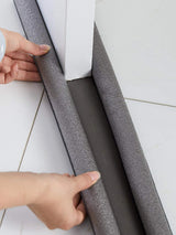 Flexible Door Bottom Sealing Strip - (Gray, 36.in)