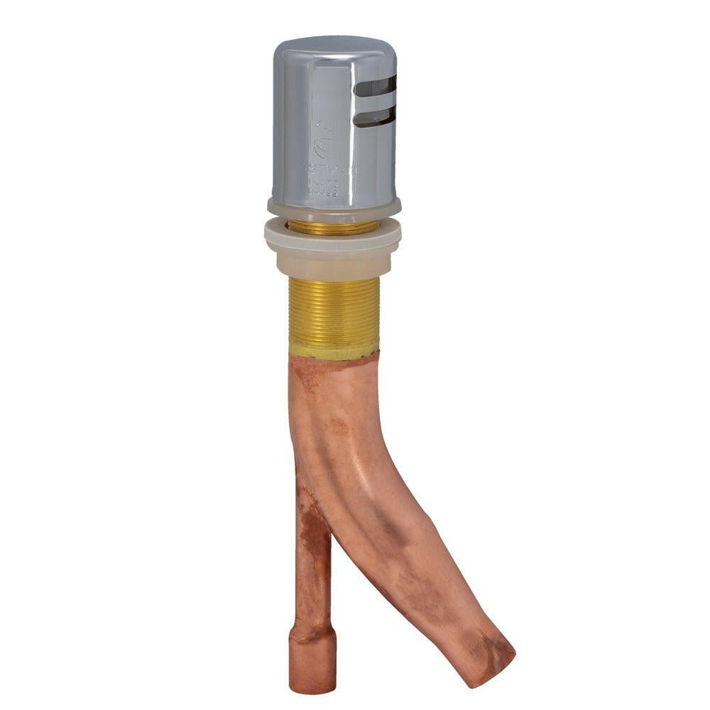Eastman 25696 Copper Faucet Supply Riser – 15" Chrome-Plated Semi-Rigid Tube