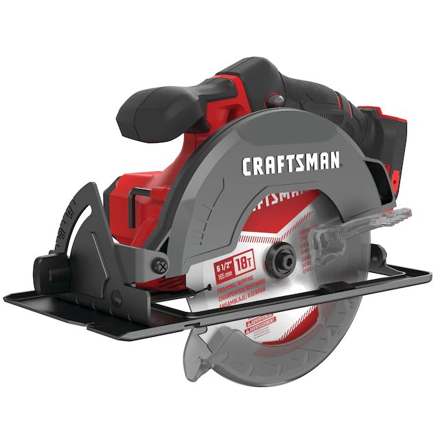 CRAFTSMAN V20 20-volt Max 6-1/2-in Cordless Compact Circular Saw (Tool Only)