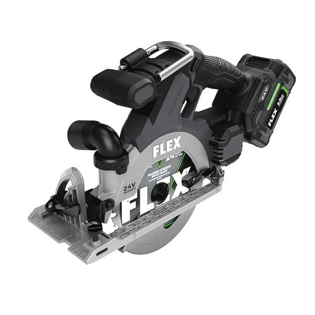 FLEX 24-volt 6-1/2-in Brushless Cordless Circular Saw Kit (1-Battery & Charger Included)